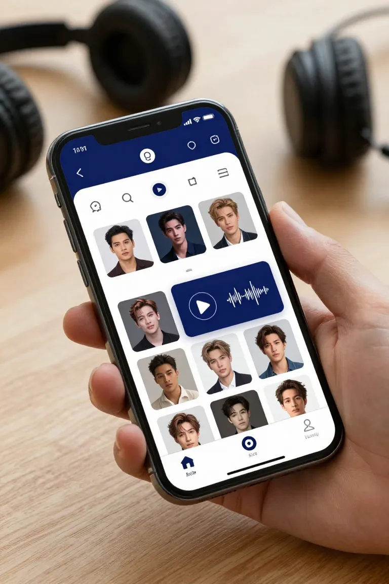 Voz Masculina: Grave e Impactante - Depois