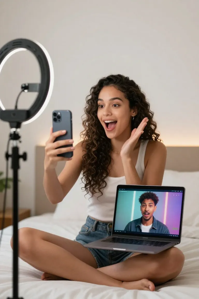 Para TikTok: Formato Vertical Pronto - Depois