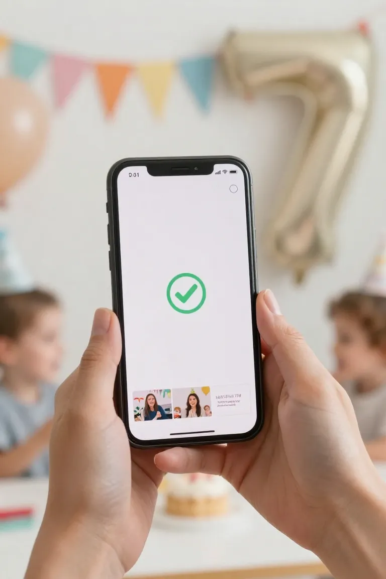 7 Anos: Herói Favorito Dá Parabéns - Depois