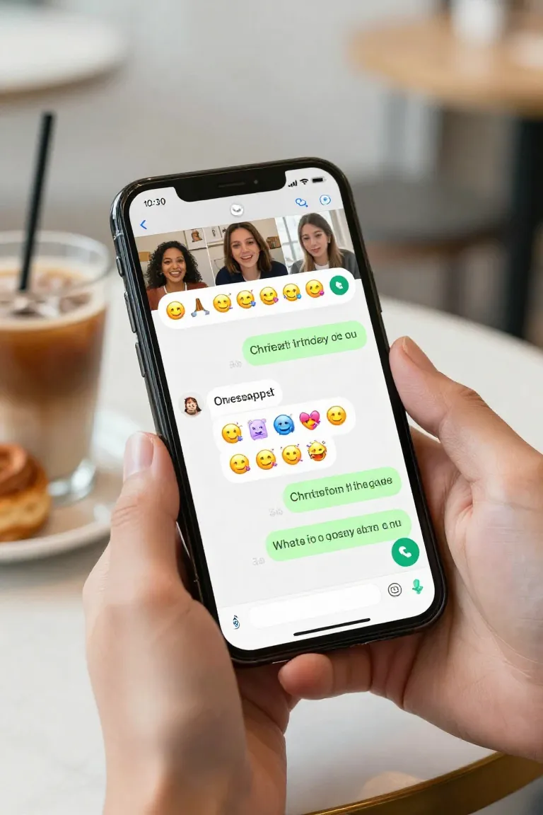 Com Figurinha: Parabéns no WhatsApp - Depois