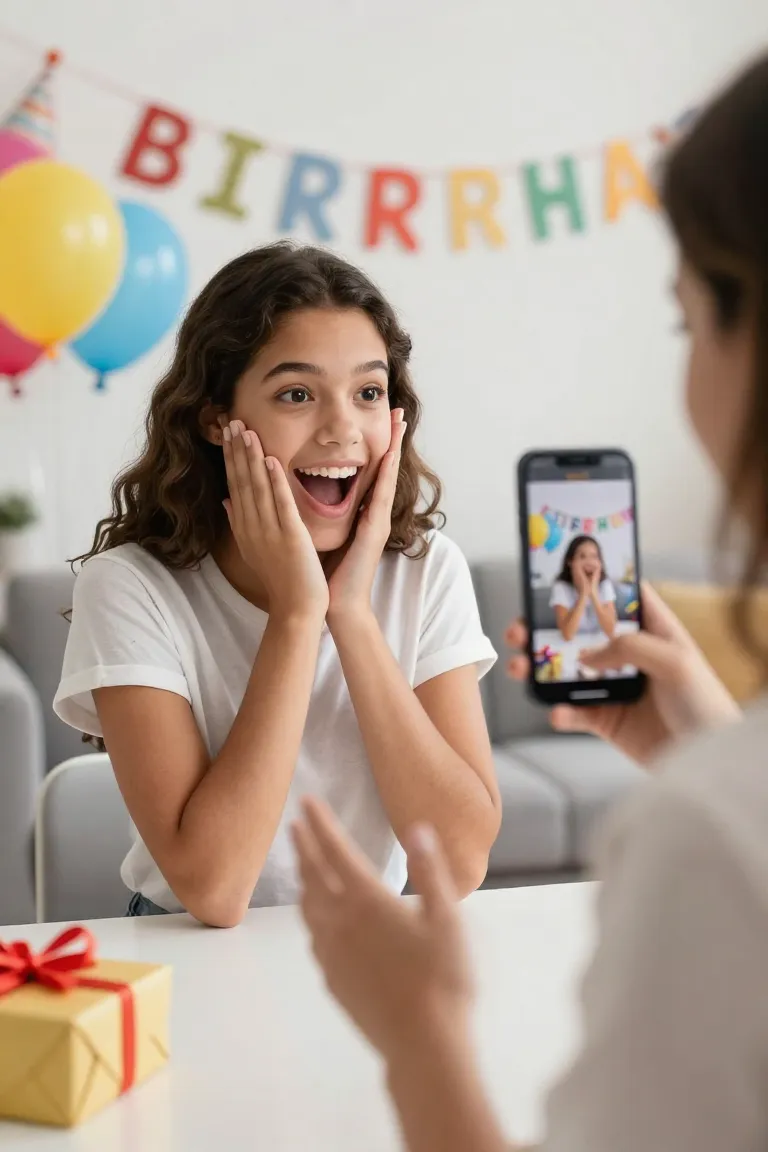 Para Filha: Momento Mágico - Antes