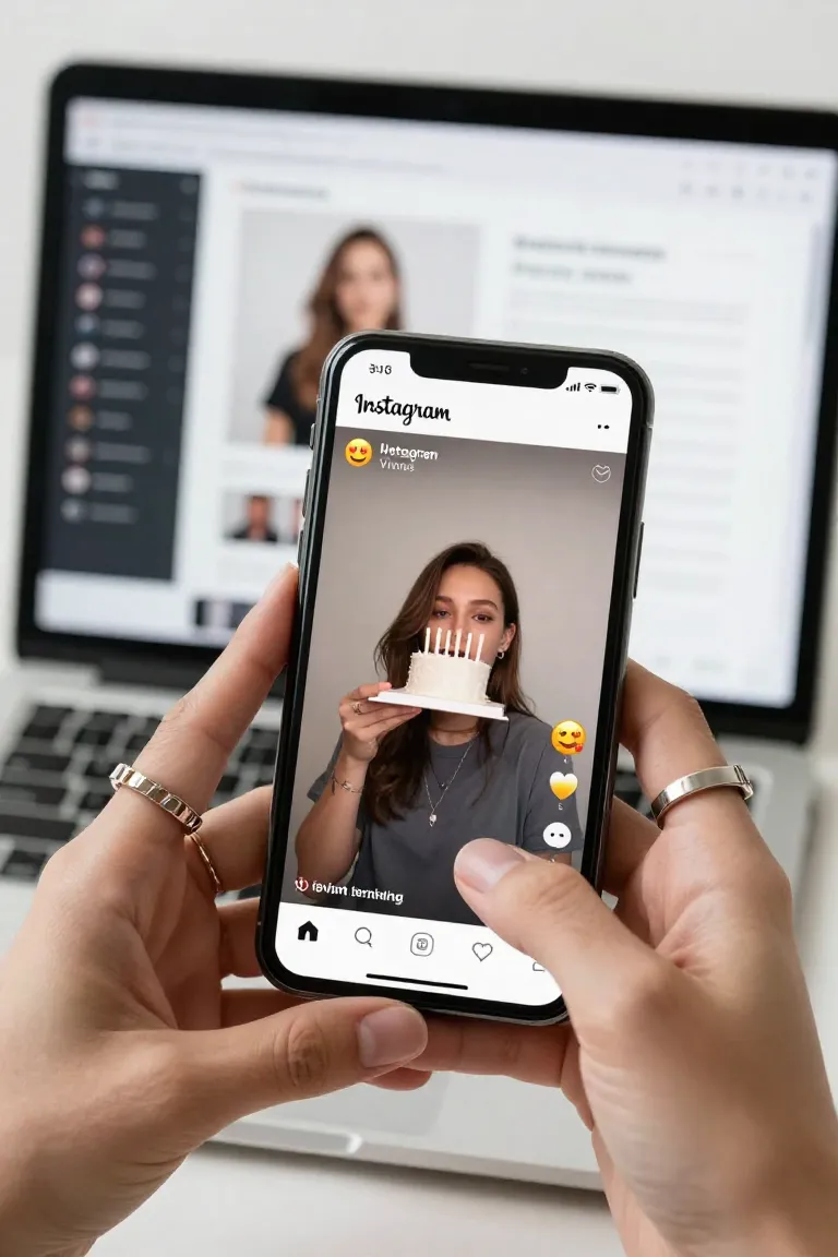 Para Instagram: Viralize o Parabéns - Depois