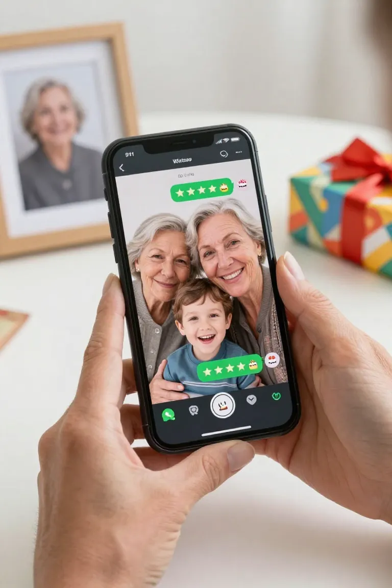 Para Neto: Amor de Avó em Vídeo - Depois