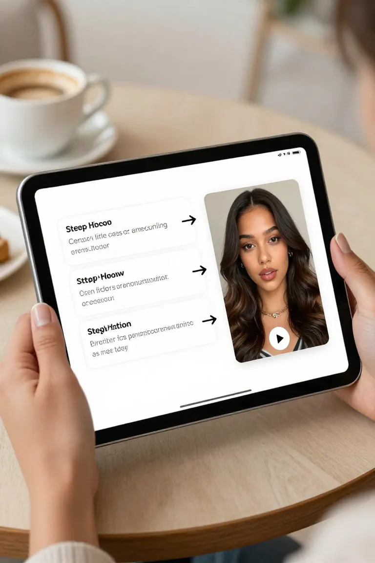 Com Texto: Digite e Gere o Vídeo - Depois