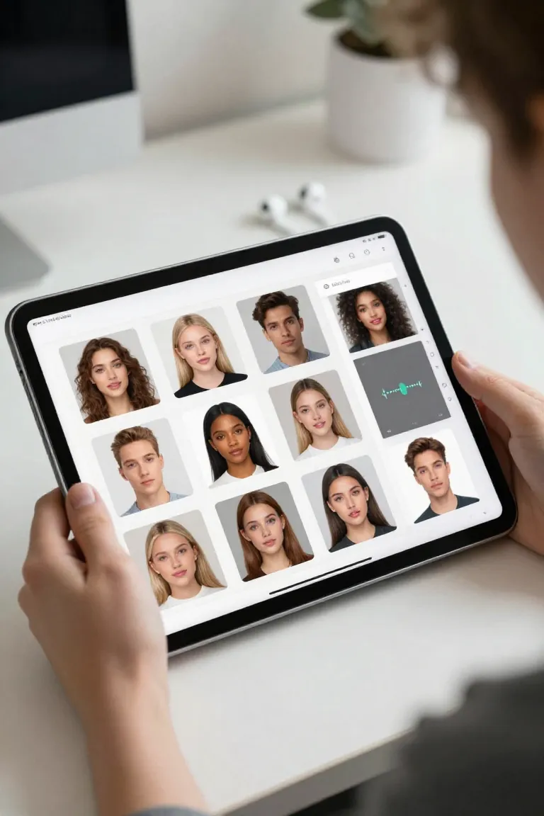 De Avatar: Personagem Digital Falante - Depois