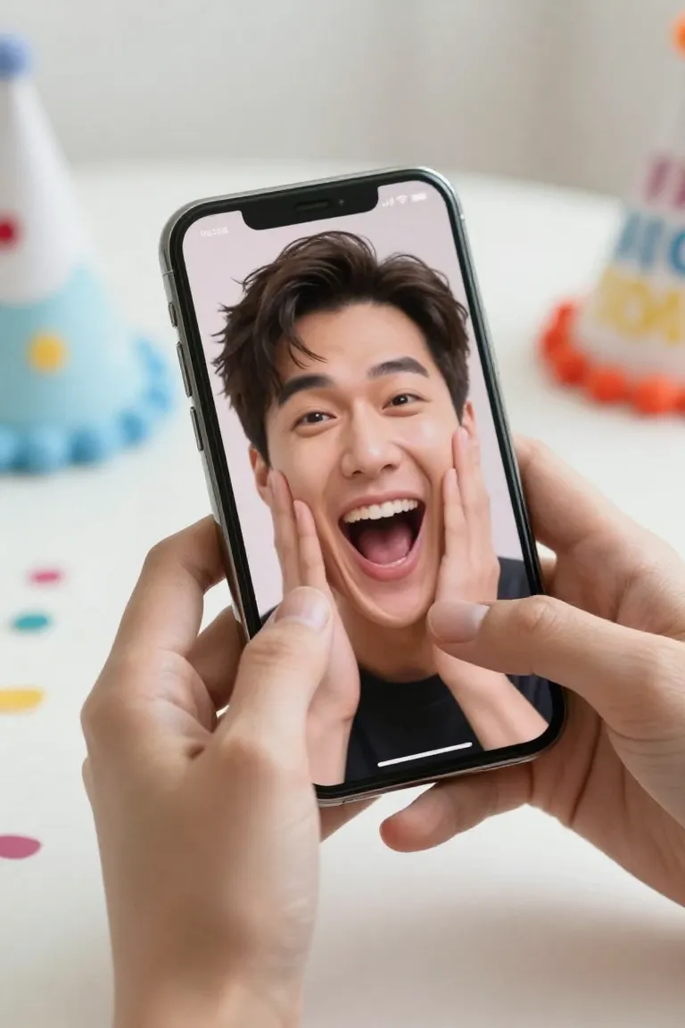 Fazer Parabéns Engraçado com IA - Depois