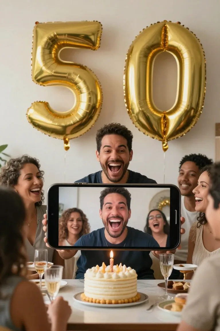 50 Anos: Festa com Gargalhadas - Antes