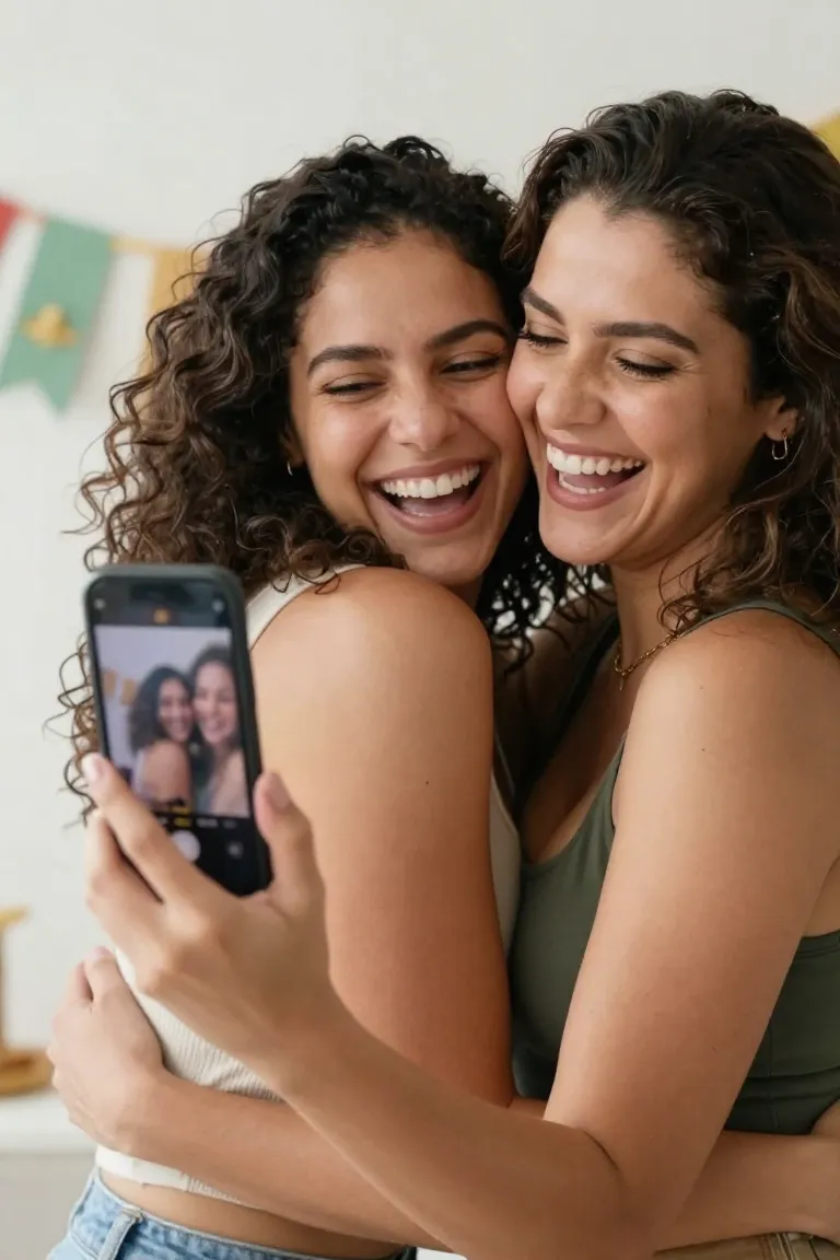 Para Comadre: Amizade em Vídeo - Depois