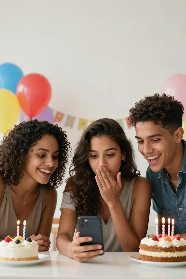 Fazer Vídeo de Parabéns com Famoso - Antes