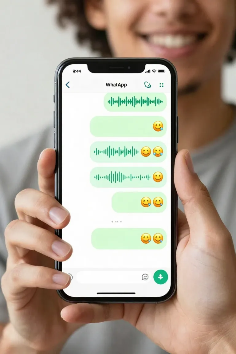 De Mensagem: Texto Vira Áudio Viral - Depois
